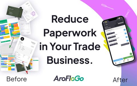 AroFlo reducing paperwork