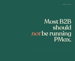 b2b performance max