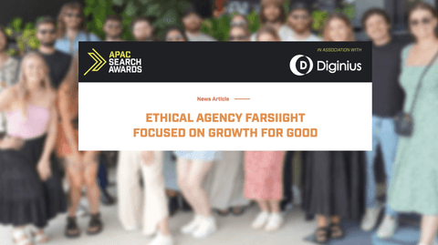 farsiight team APAC Search Awards