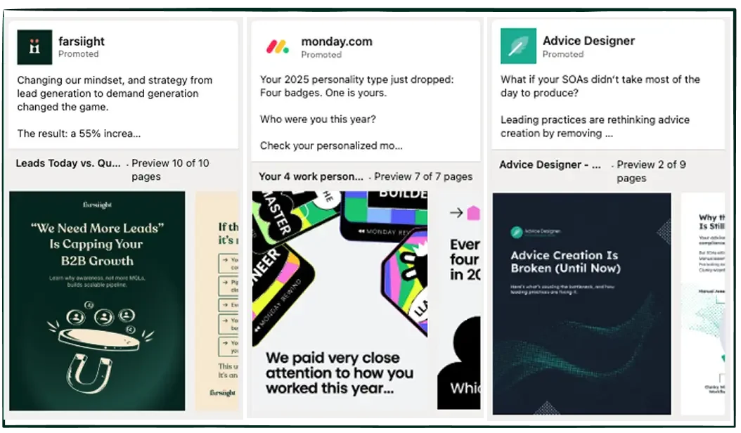 LinkedIn Document Ads